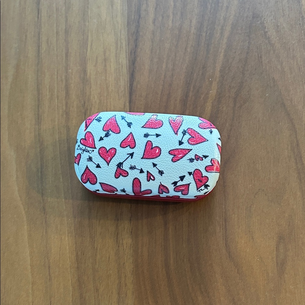 Brighton Red and White Heart Case